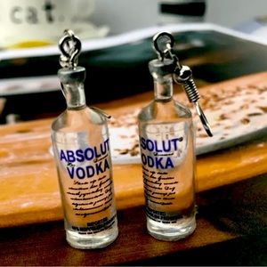 Absolut Vodka Earrings